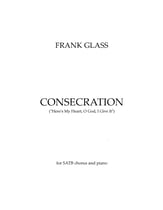 Consecration SATB choral sheet music cover